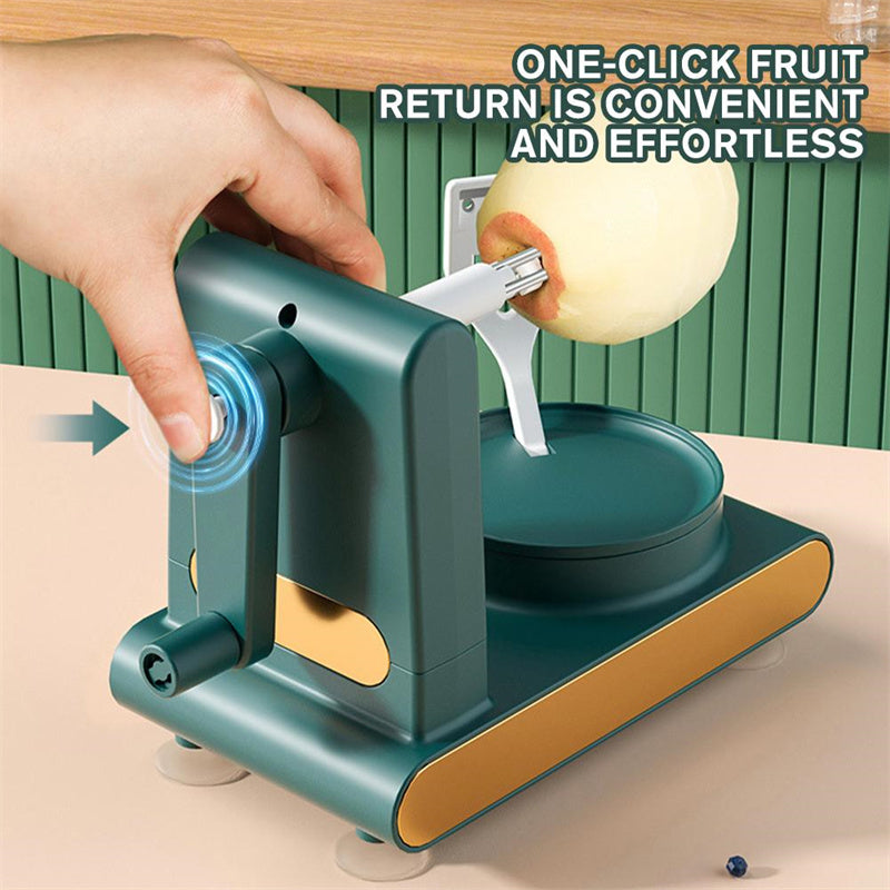 Hand-Cranked Multifunctional Peeler Machine - Kitchen Slicer & Fruit Corer