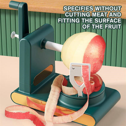 Hand-Cranked Multifunctional Peeler Machine - Kitchen Slicer & Fruit Corer