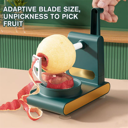 Hand-Cranked Multifunctional Peeler Machine - Kitchen Slicer & Fruit Corer