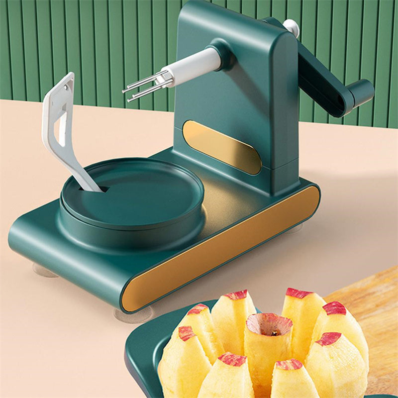 Hand-Cranked Multifunctional Peeler Machine - Kitchen Slicer & Fruit Corer