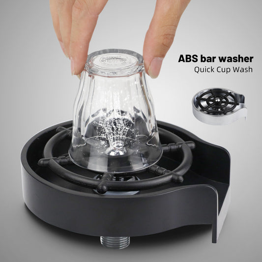 Bar Counter Cup Washer - High-Pressure Spray Faucet for Coffee Pitcher & Cup Cleaning