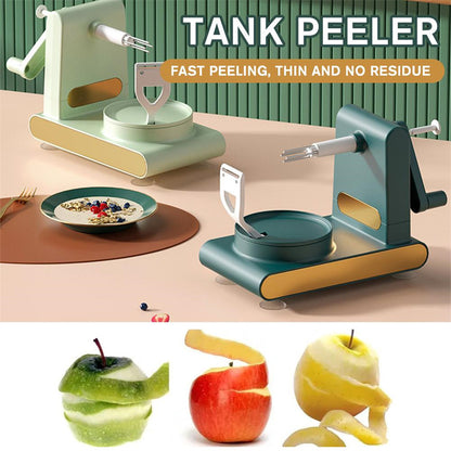 Hand-Cranked Multifunctional Peeler Machine - Kitchen Slicer & Fruit Corer